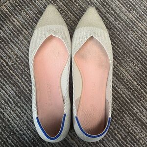 Rothy’s Point Women’s Shoes 
DIAMOND METALLIC THE POINT 
Size 7.5